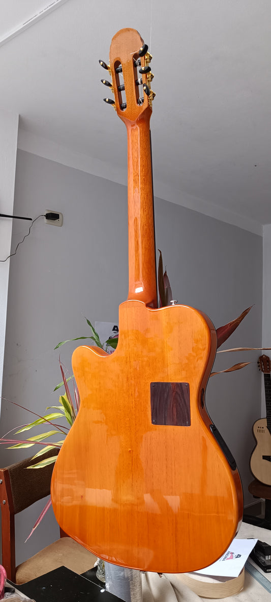 Guitarra Andina 001 Pro - Semisólida de Caoba 5cm con Sistema Rlbags