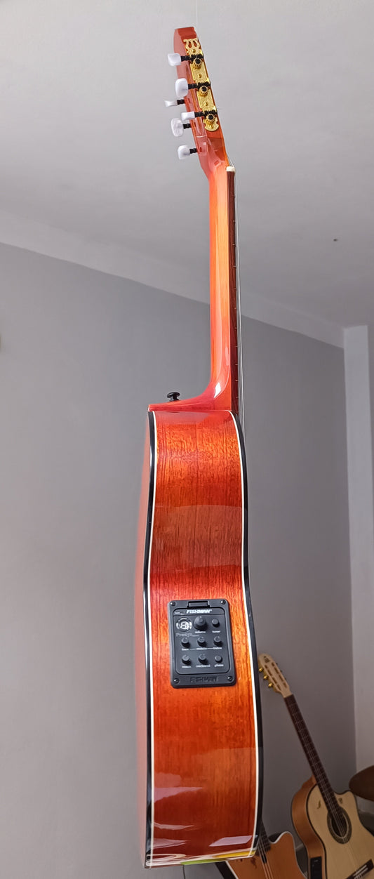 Requinto Andina Conde - Caoba con Sistema Fishman Presys y Cutaway
