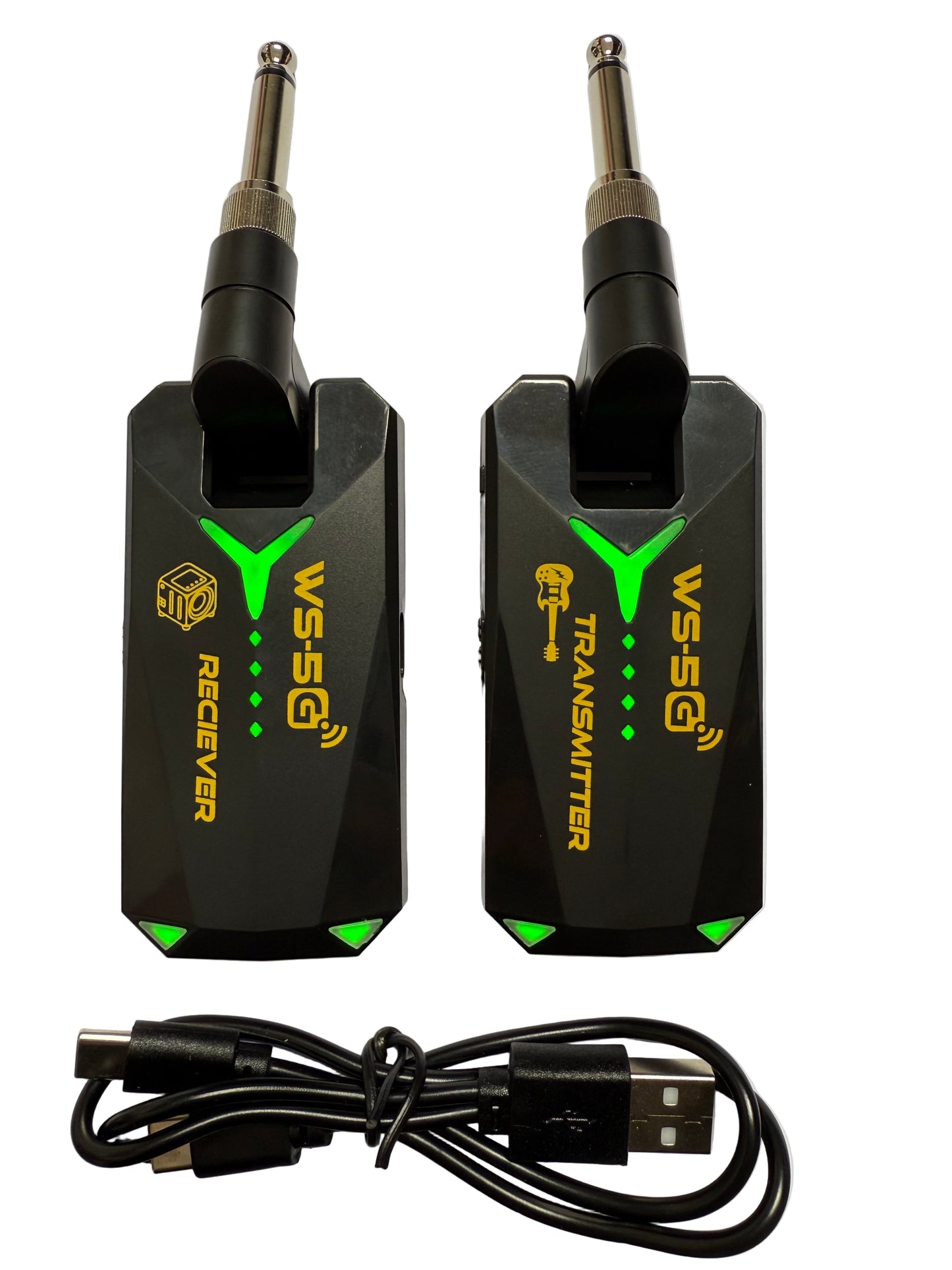 Sistema Inalámbrico WS-5G para Guitarra - Audio HD 48K/24bit - Latencia 8ms