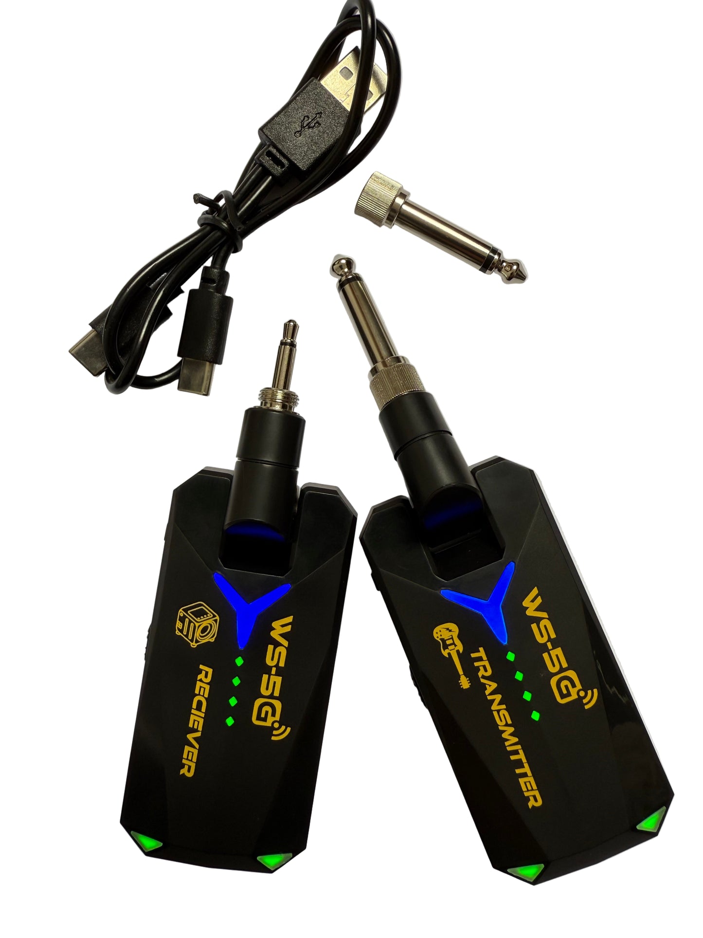 Sistema Inalámbrico WS-5G para Guitarra - Audio HD 48K/24bit - Latencia 8ms