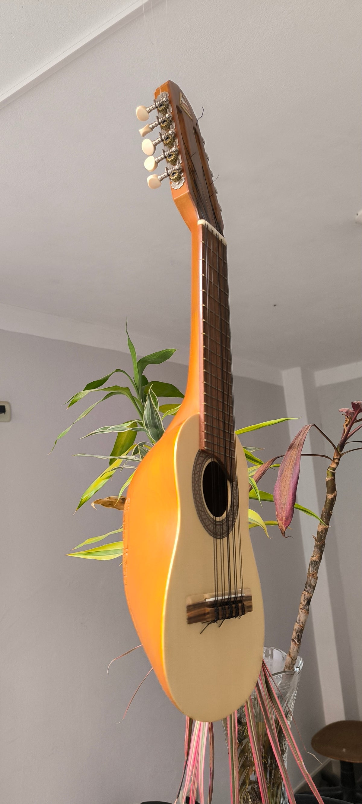 Charango Andino Tallado - Artesanal con Diseño en Alto Relieve