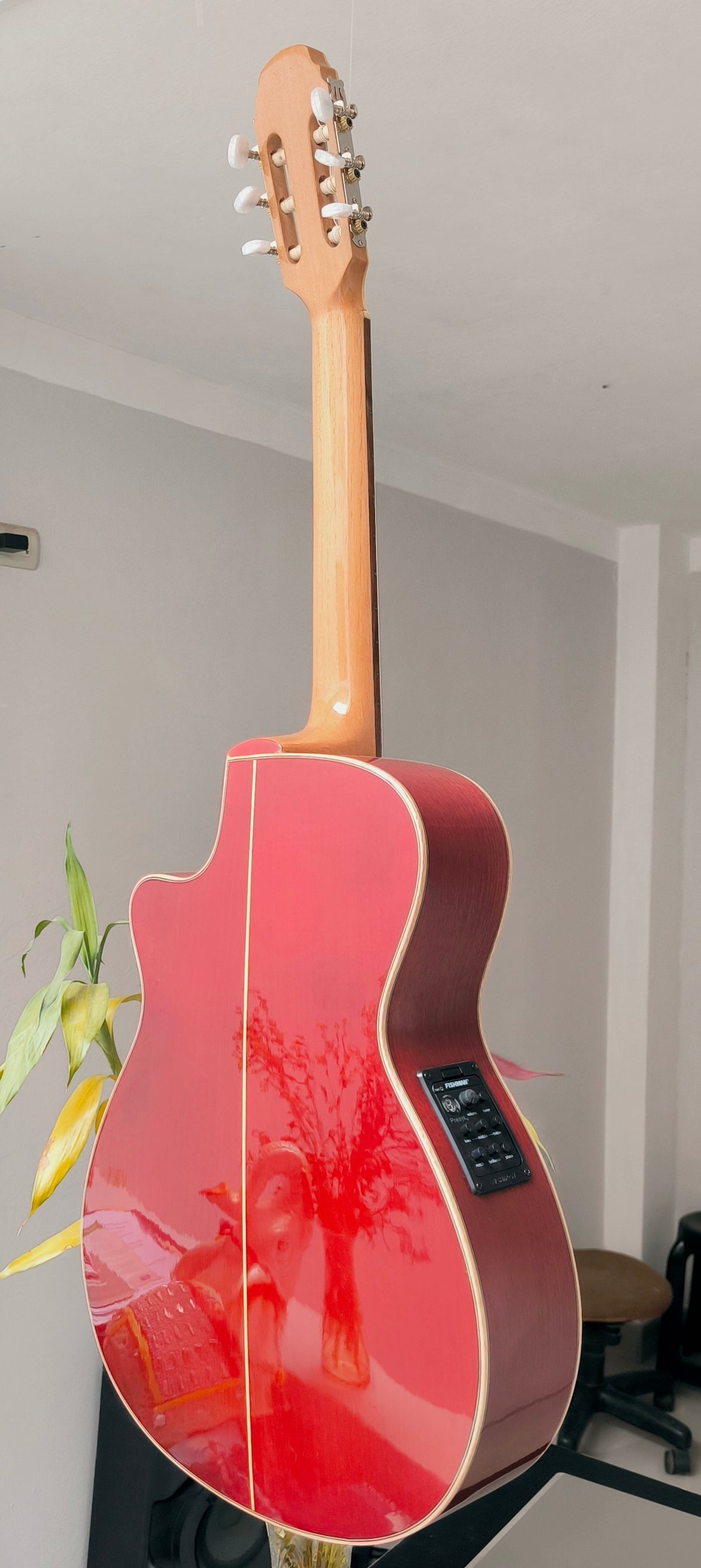 Guitarra Andina Deluxe - Electroacústica de Caoba con Sistema Fishman Presys