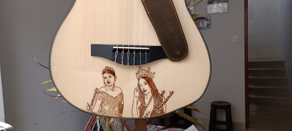 Guitarra Andina 001 Pro Matrix - Semisólida con Sistema Fishman Matrix Infinity
