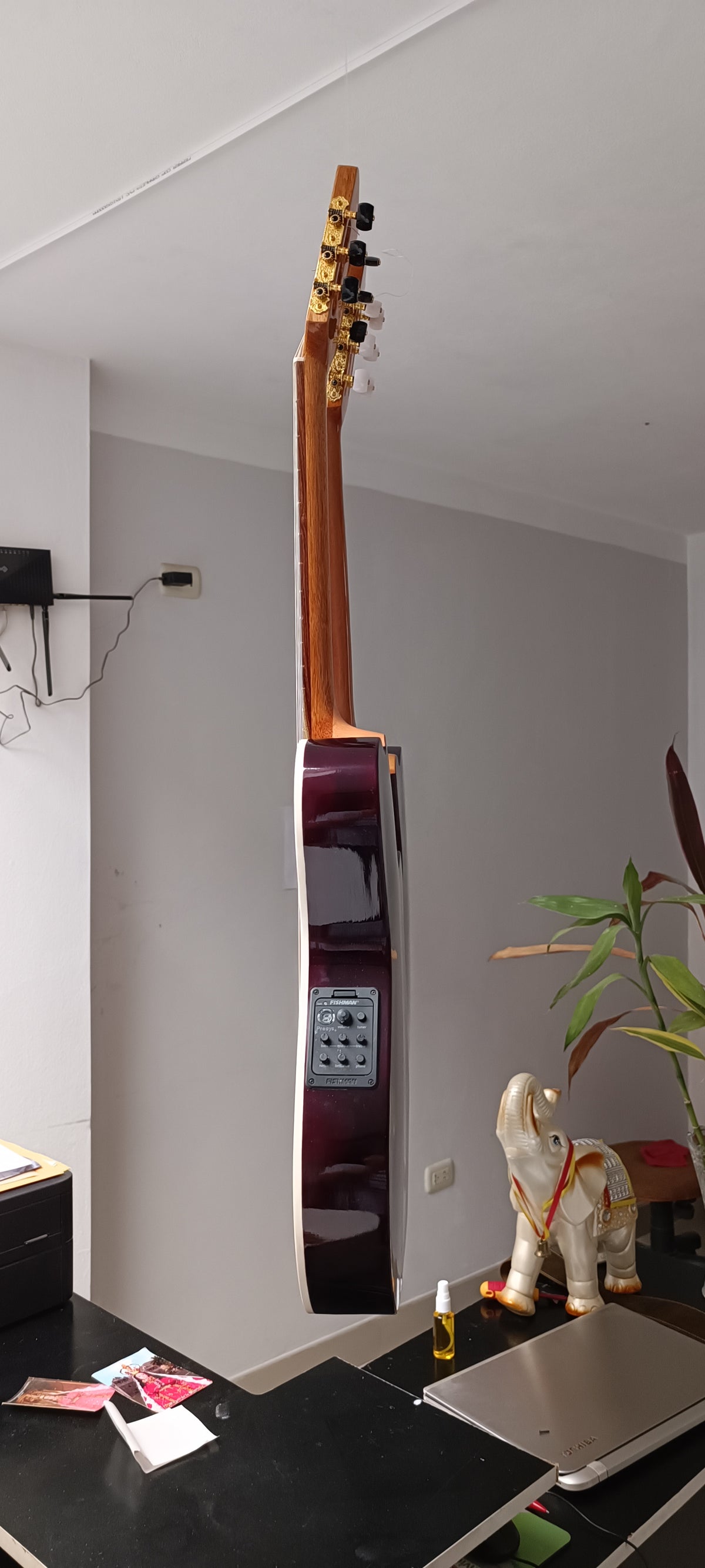 Guitarra Andina AN4G Slim - Electroacústica con Sistema Fishman Presys y Afinador