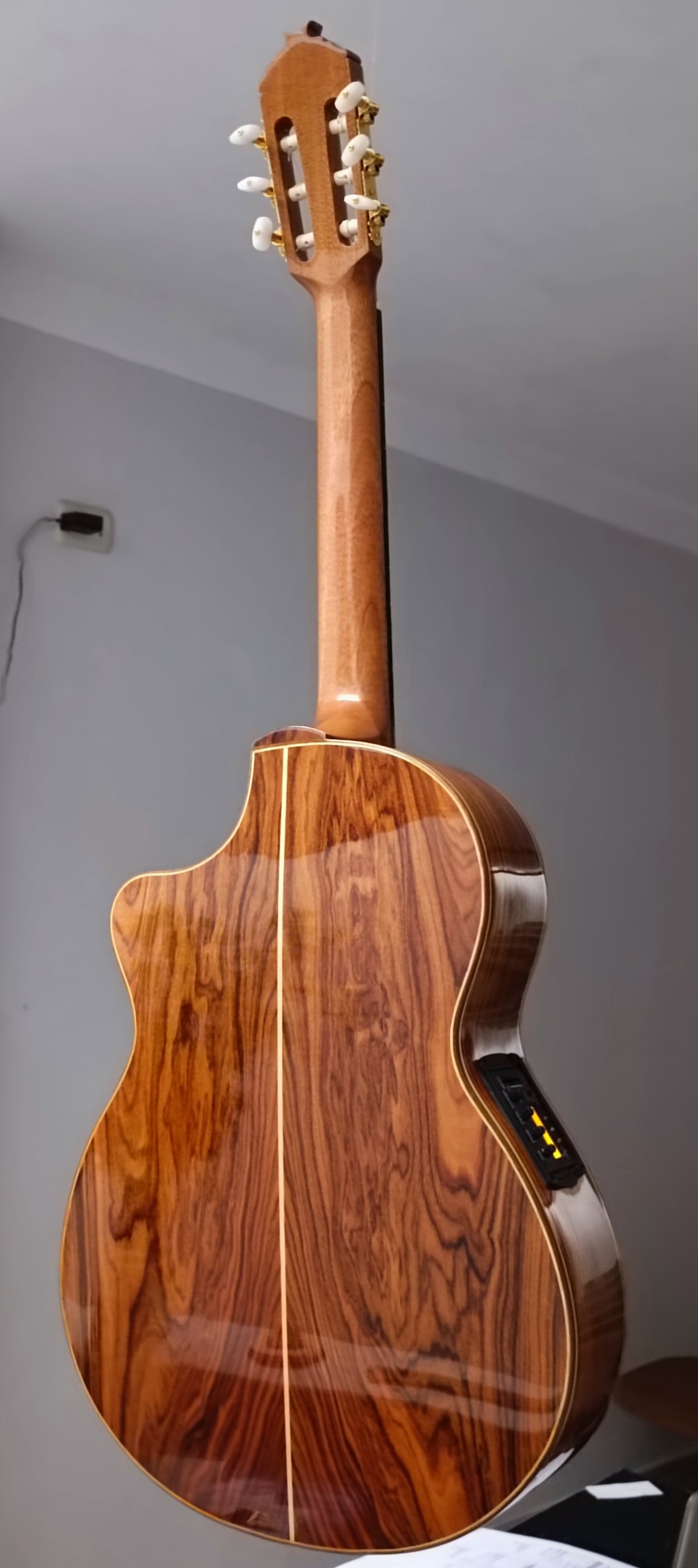 Guitarra Andina AN500 Premium Profesional - Ébano y Pino Báltico con Sistema ARTEC EDGE Z
