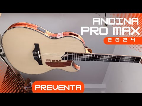 Guitarra Andina Pro Max - Electroacústica Profesional de Alta Gama