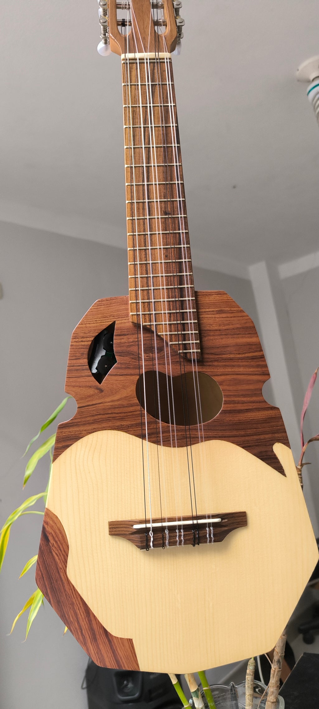 Ronroco Andino Premium - Tallado a Mano con Sistema Fishman Sonitone