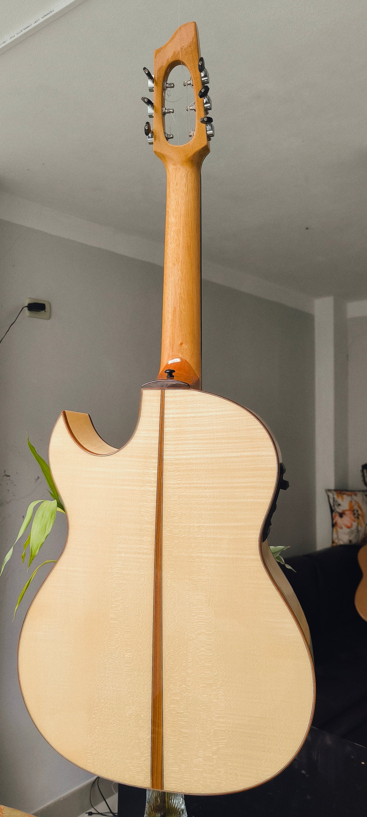 Guitarra Andina ANCX Plus - Arce Flameado con Sistema Fishman Prefix Plus-T