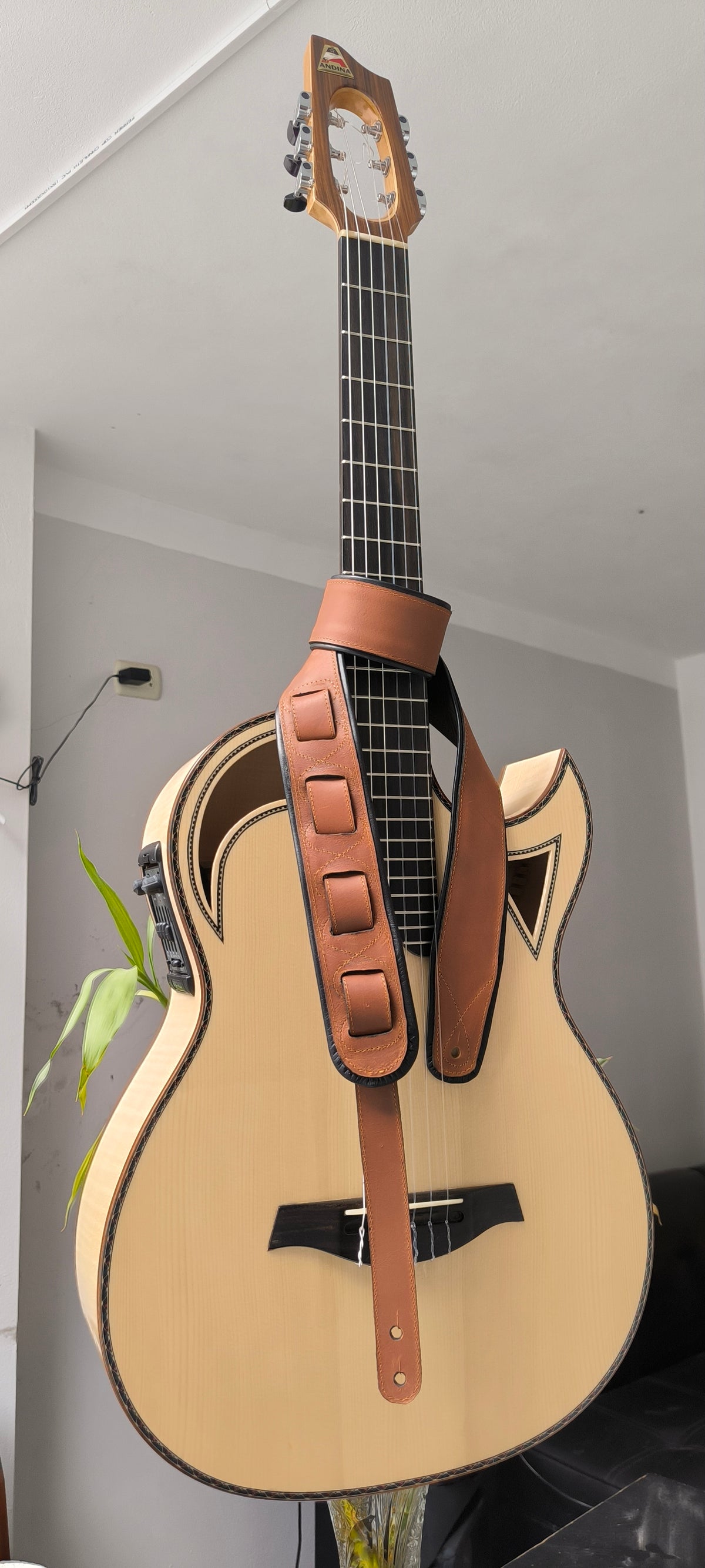 Guitarra Andina ANCX Plus - Arce Flameado con Sistema Fishman Prefix Plus-T