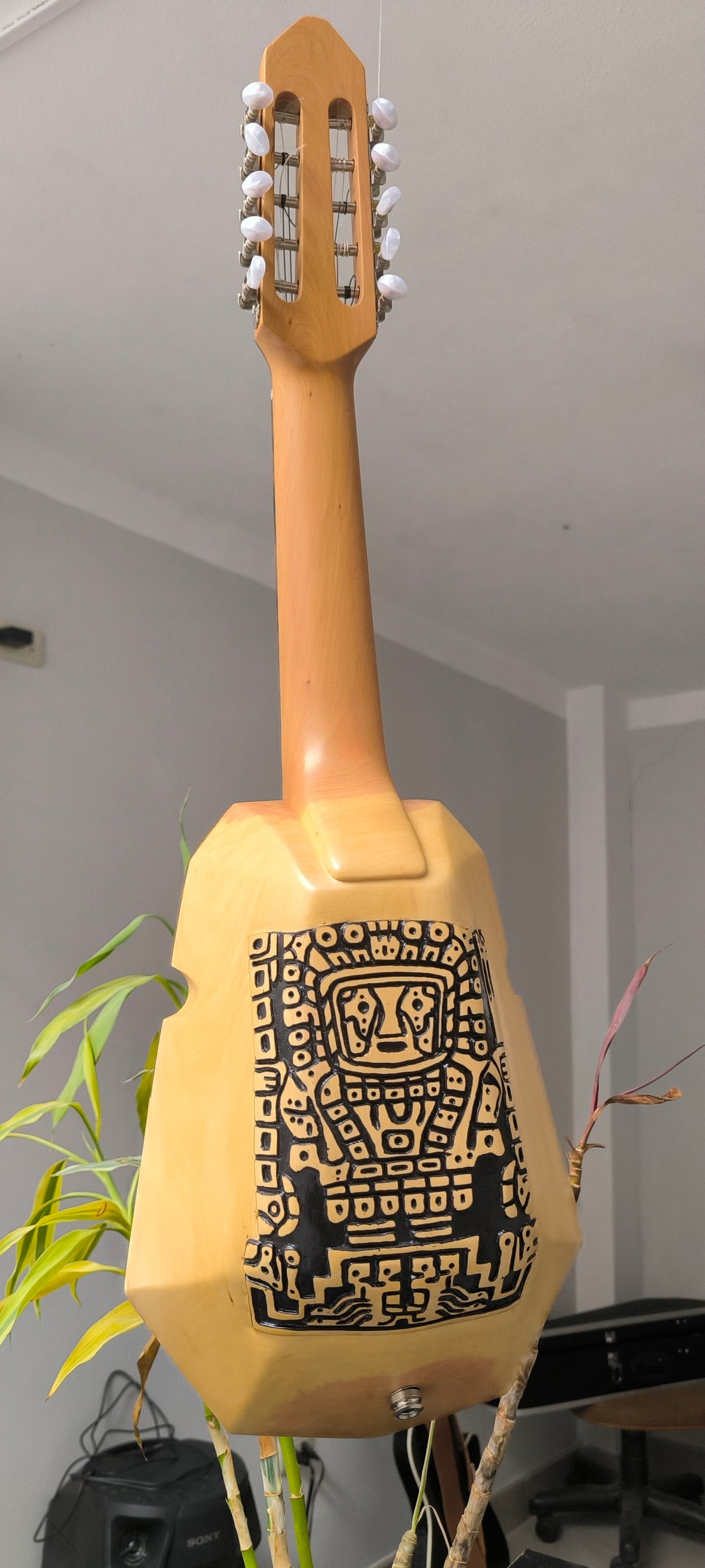 Ronroco Andino Premium - Tallado a Mano con Sistema Fishman Sonitone