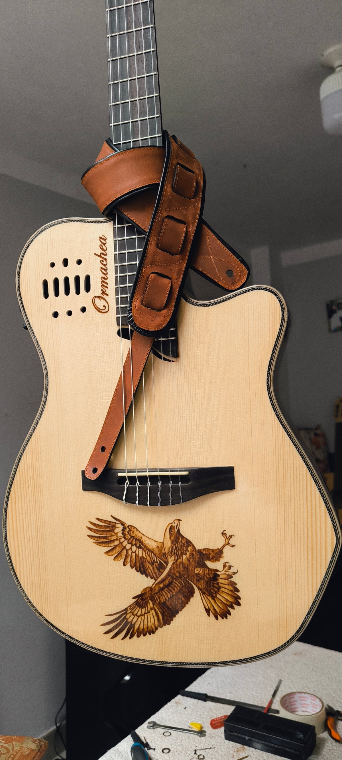 Guitarra Andina Apu - Palisandro con Sistema Fishman Prefix Plus-T