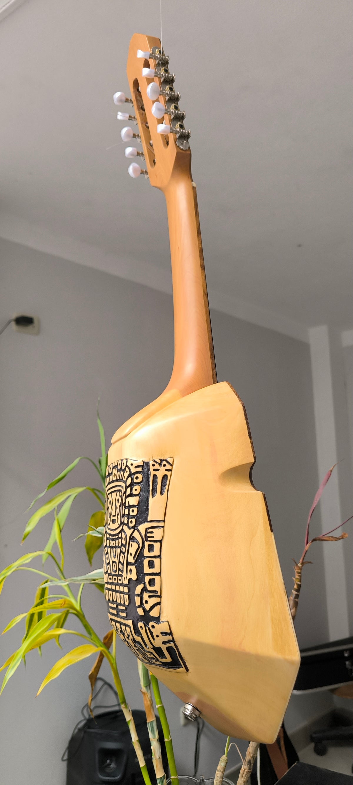 Ronroco Andino Premium - Tallado a Mano con Sistema Fishman Sonitone