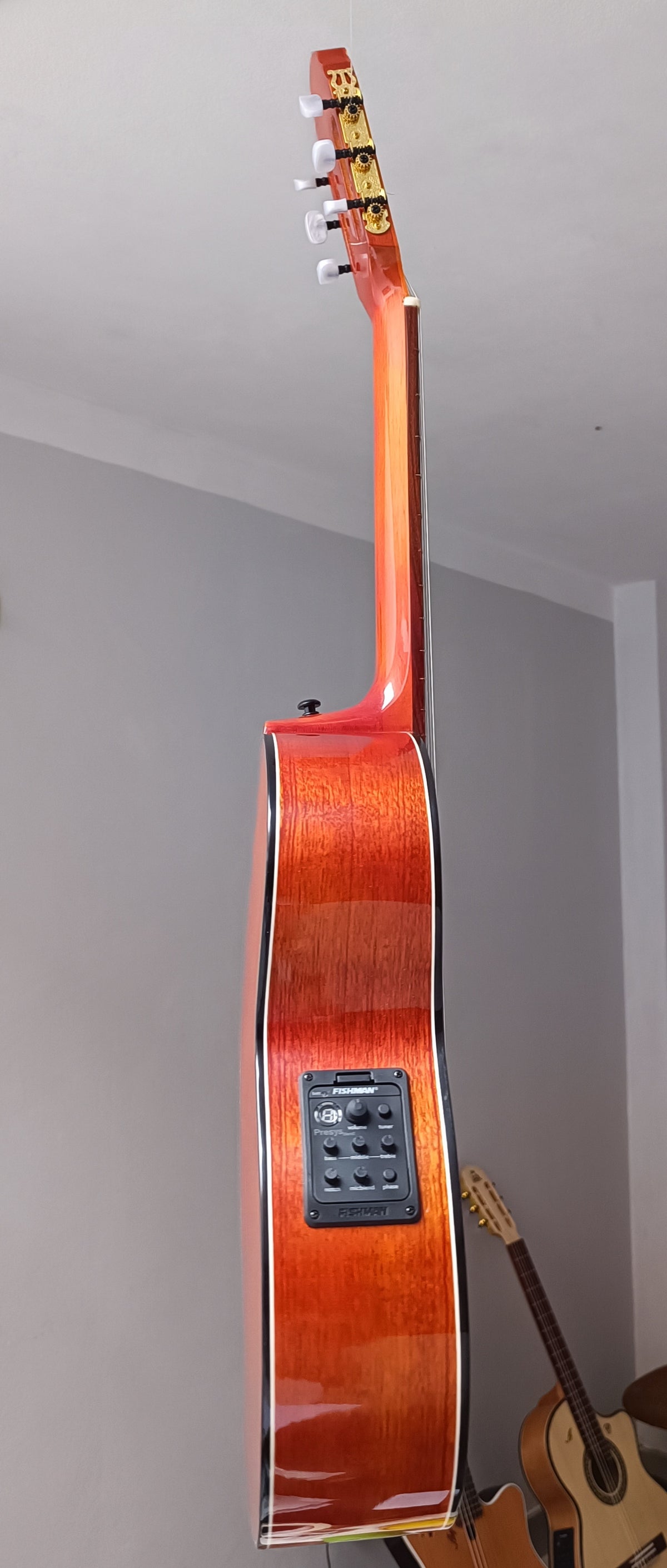 Requinto Andina Conde - Caoba con Sistema Fishman Presys y Cutaway