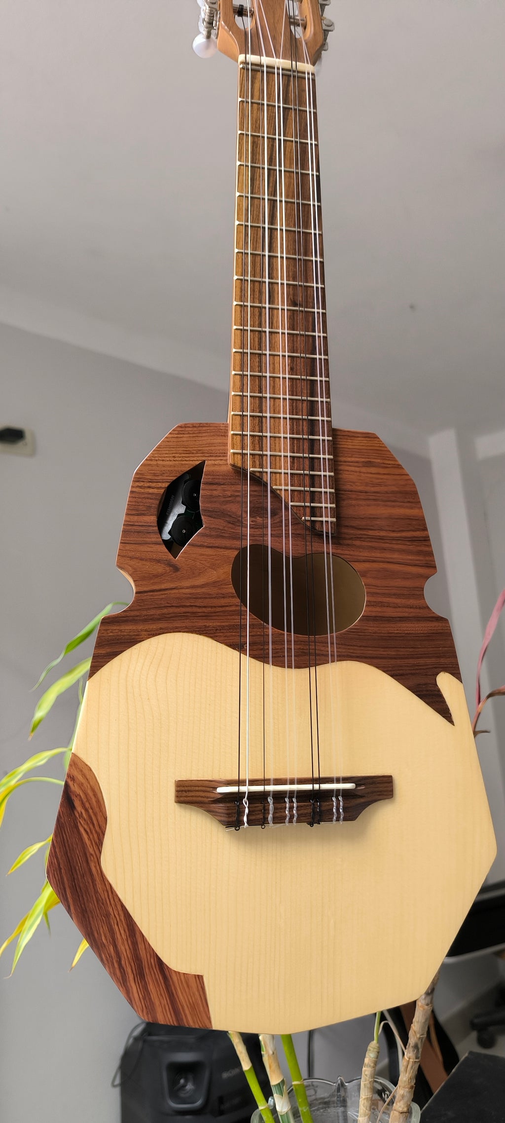 Ronroco Andino Premium - Tallado a Mano con Sistema Fishman Sonitone